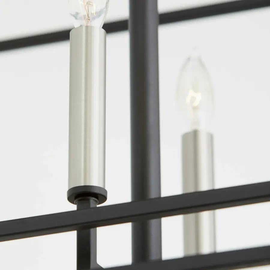 Monument Black Transitional Linear Pendant - Image 6