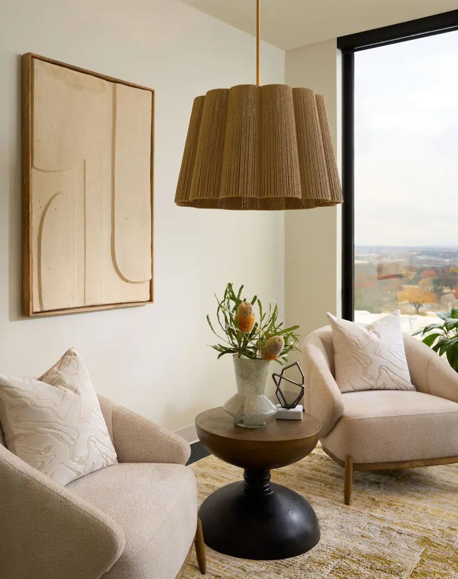 Anton 3-Light Pendant in Brushed Brass - Image 6