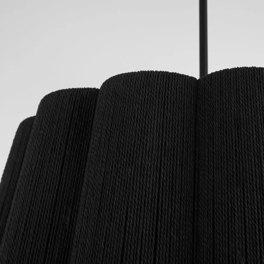 Anton 6-Light Pendant in Matte Black - Image 4