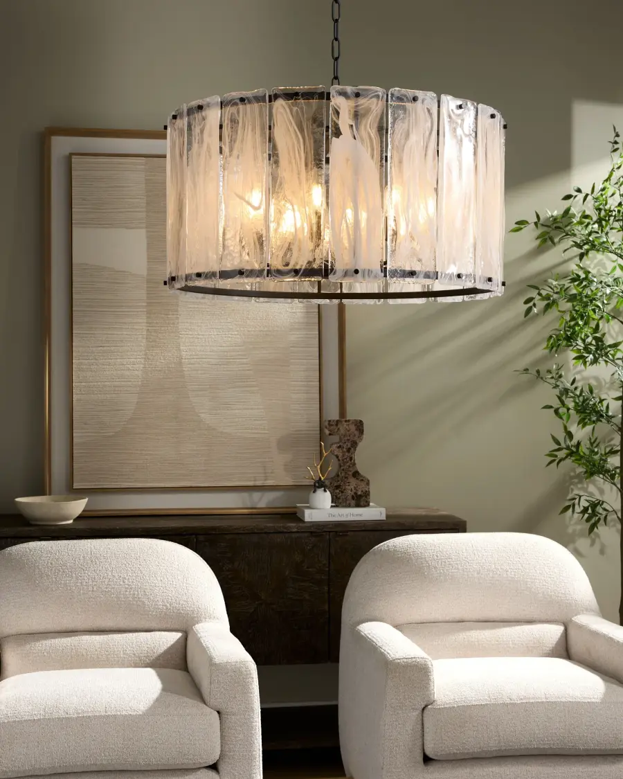 Prestige 8-Light Pendant in Matte Black - Image 8