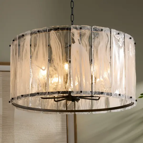 Prestige 8-Light Pendant in Matte Black - Image 9