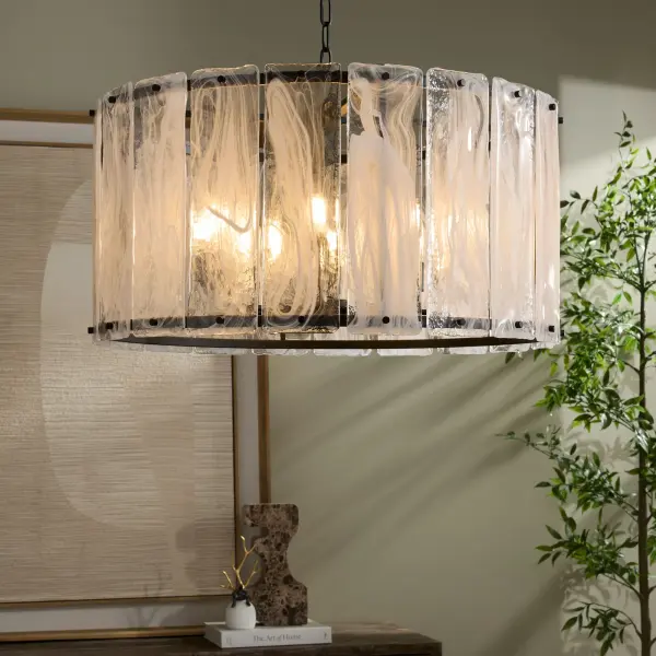 Prestige 8-Light Pendant in Matte Black - Image 10