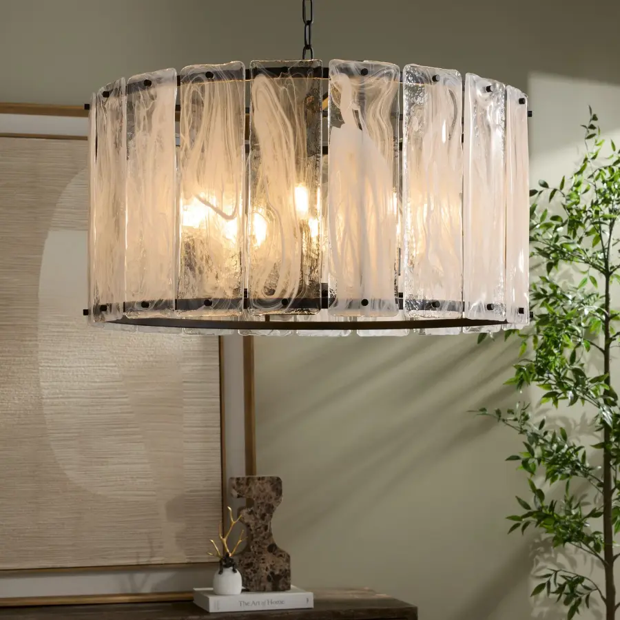 Prestige 8-Light Pendant in Matte Black - Image 10