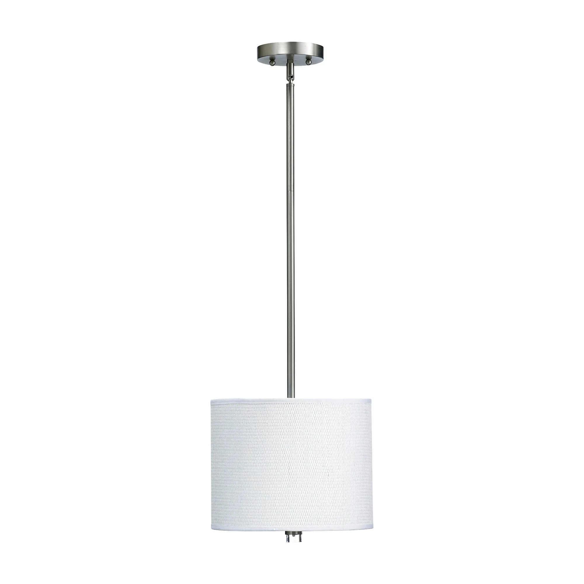 COPELAND 12"/1 Light Pendant - Satin Nickel