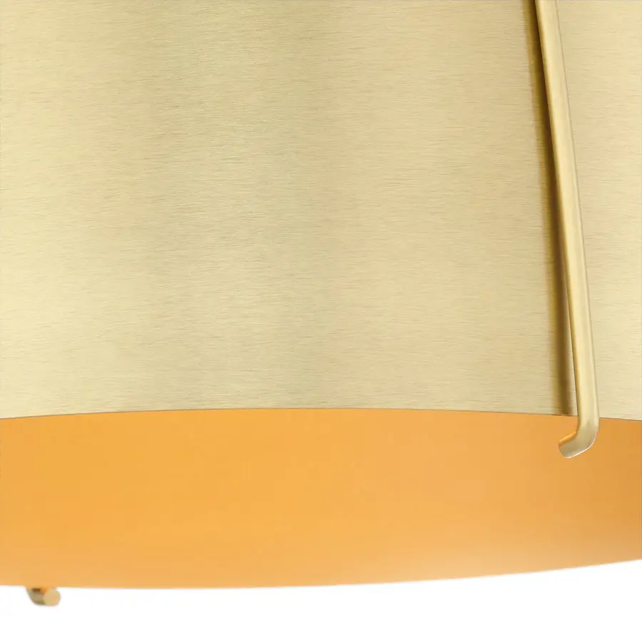 Jamie 18" 3-Light Pendant in Aged Brass - Image 3