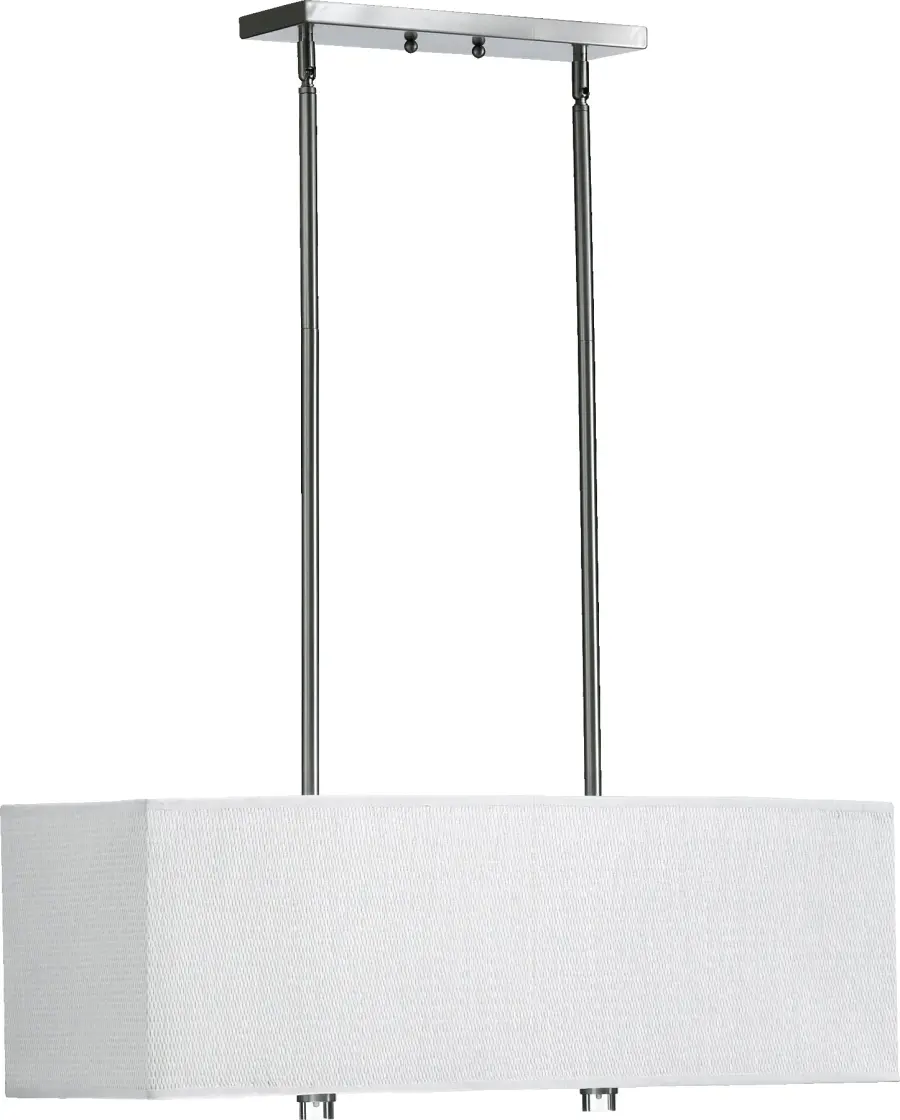 Copeland 4-Light Island Chandelier in Satin Nickel