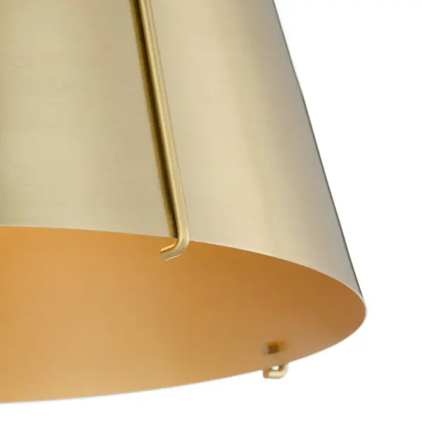 Ellen 18" 3-Light Pendant in Aged Brass - Image 3