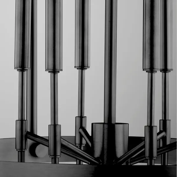 Hamilton 6-Light Entry Pendant in Matte Black - Image 4