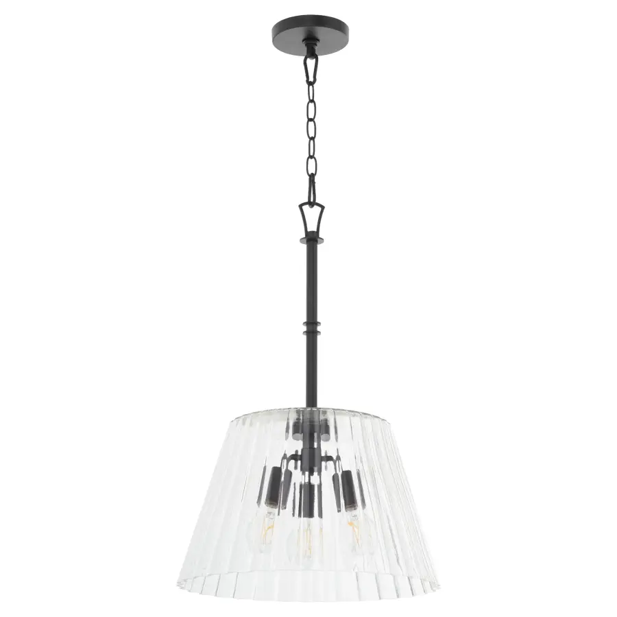 Lawton 16" Pendant in Matte Black - Image 1