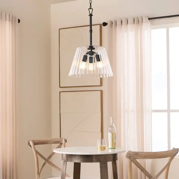Lawton 16" Pendant in Matte Black - Image 5