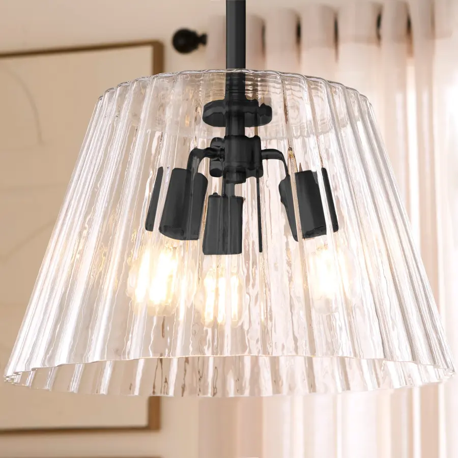 Lawton 16" Pendant in Matte Black - Image 6