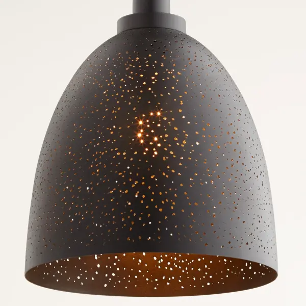 Starry Night 1-Light Pendant in Black - Image 3