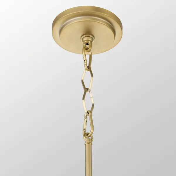 Mariposa 3-Light Pendant in Aged Brass - Image 4