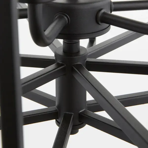 Hammond Black Transitional Cage Pendant - Image 2