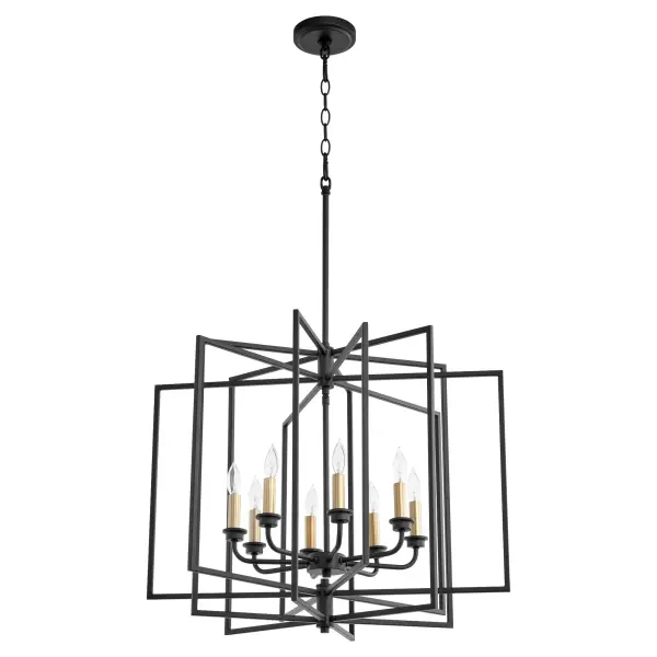 Hammond Black Transitional Cage Pendant - Image 2