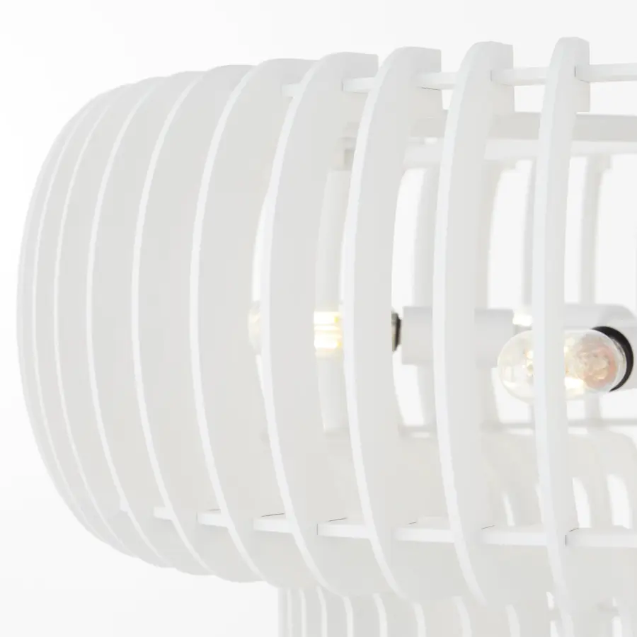 Harrelson 6-Light Pendant in Studio White - Image 4