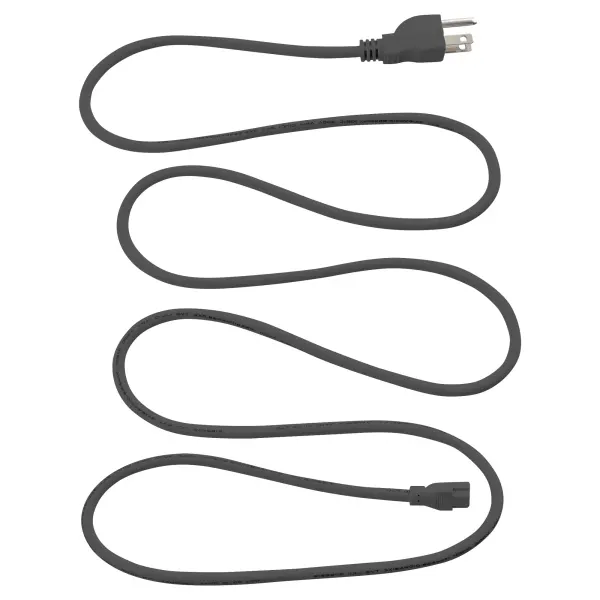 This 72-inch power cord delivers reliable performance with an elegant Antique Brass Black finish that complements modern and transitional spaces. Ideal for extending under-cabinet lighting reach with minimal visual impact.