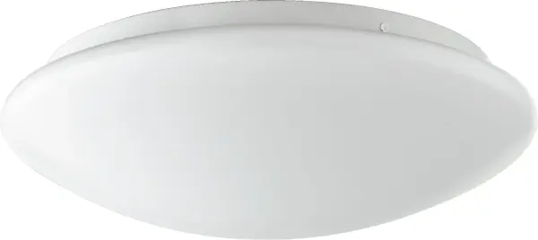 This 11-inch flush mount fixture combines modern minimalist design with practical LED efficiency. The crisp white finish and subtle dome profile provide soft, diffused light perfect for utility spaces and compact rooms.