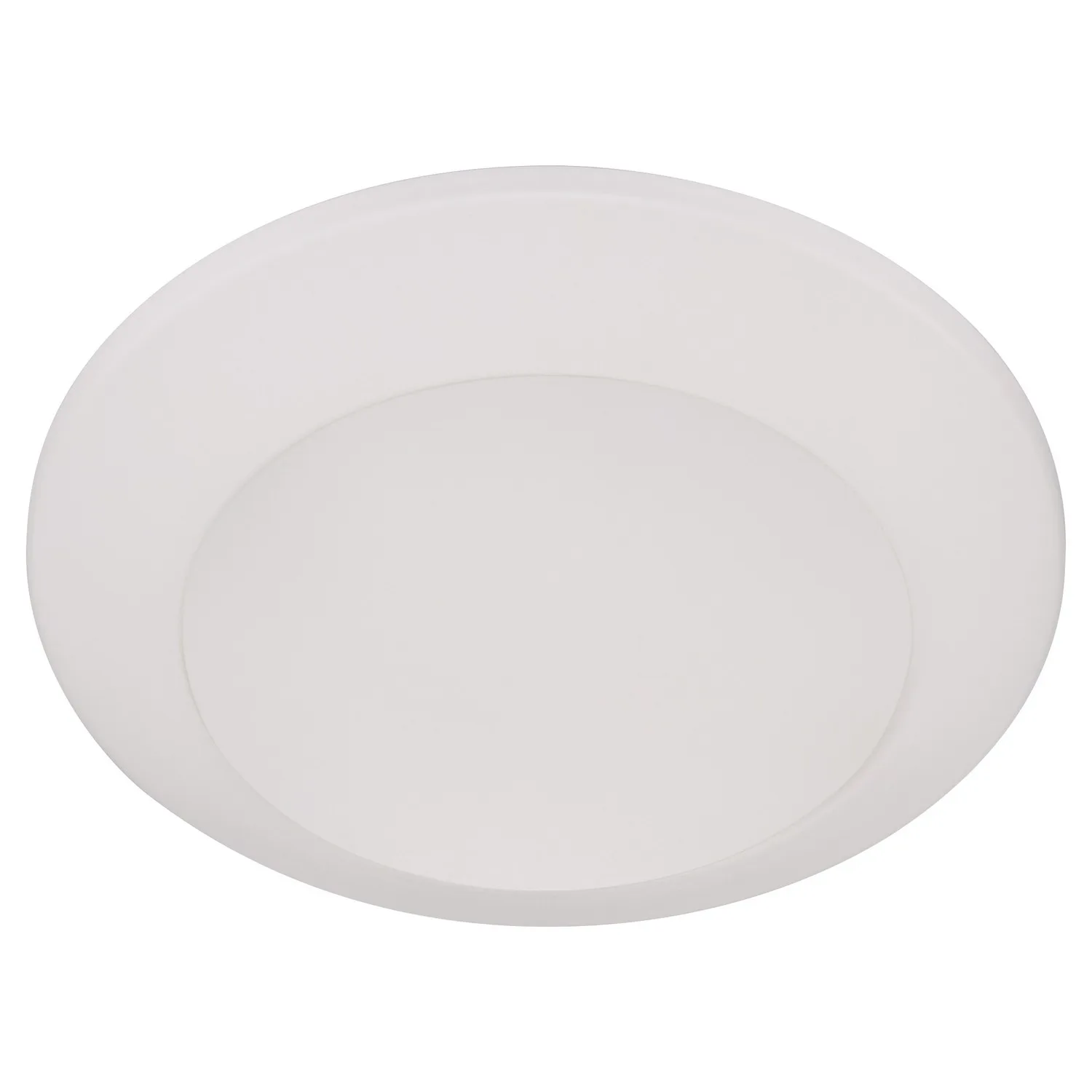 LED Disk Flush Mount in Studio White