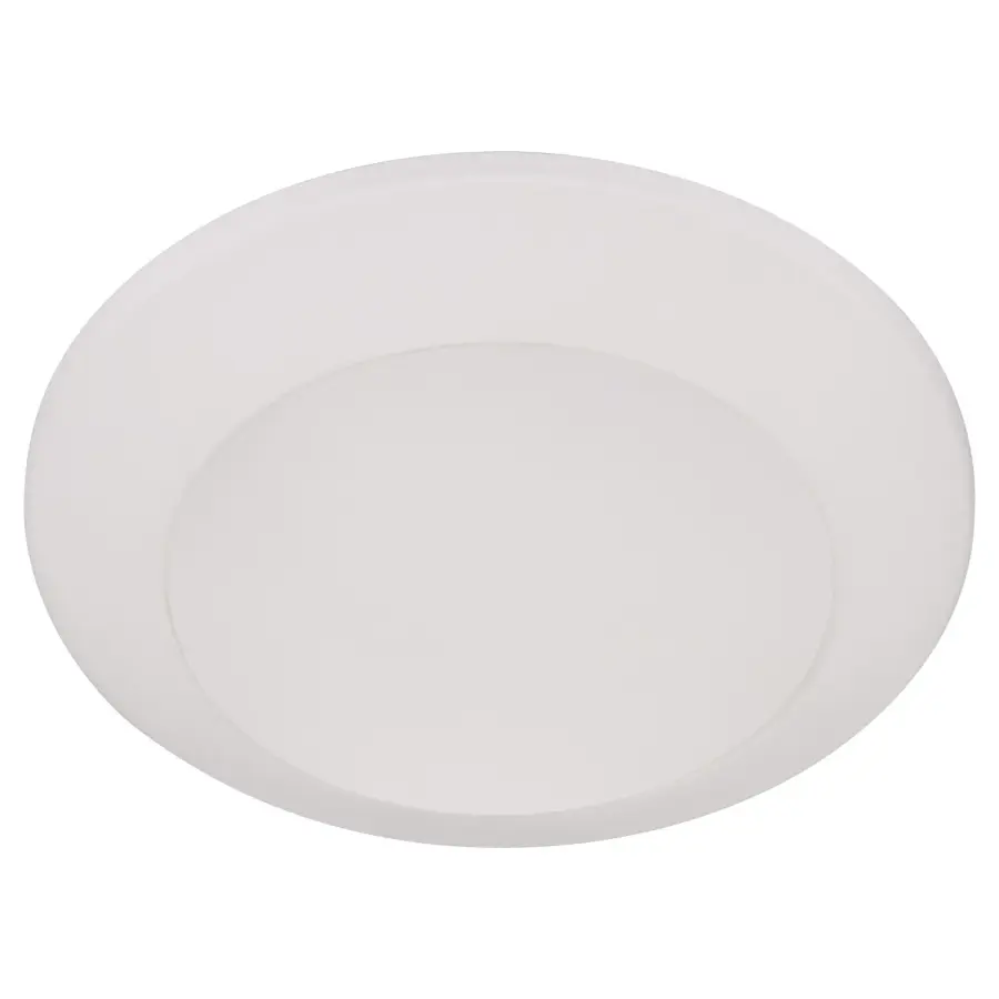 LED Disk Flush Mount in Studio White