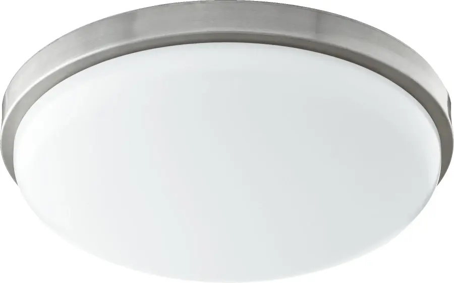 14" LED Ceiling Mount in Satin Nickel