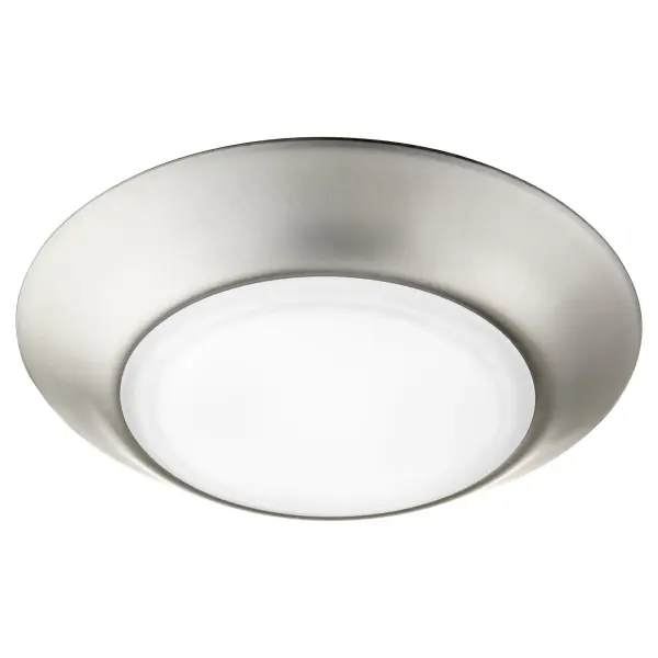 6 Inch LED Ceiling Mount in Satin Nickel - Image 1