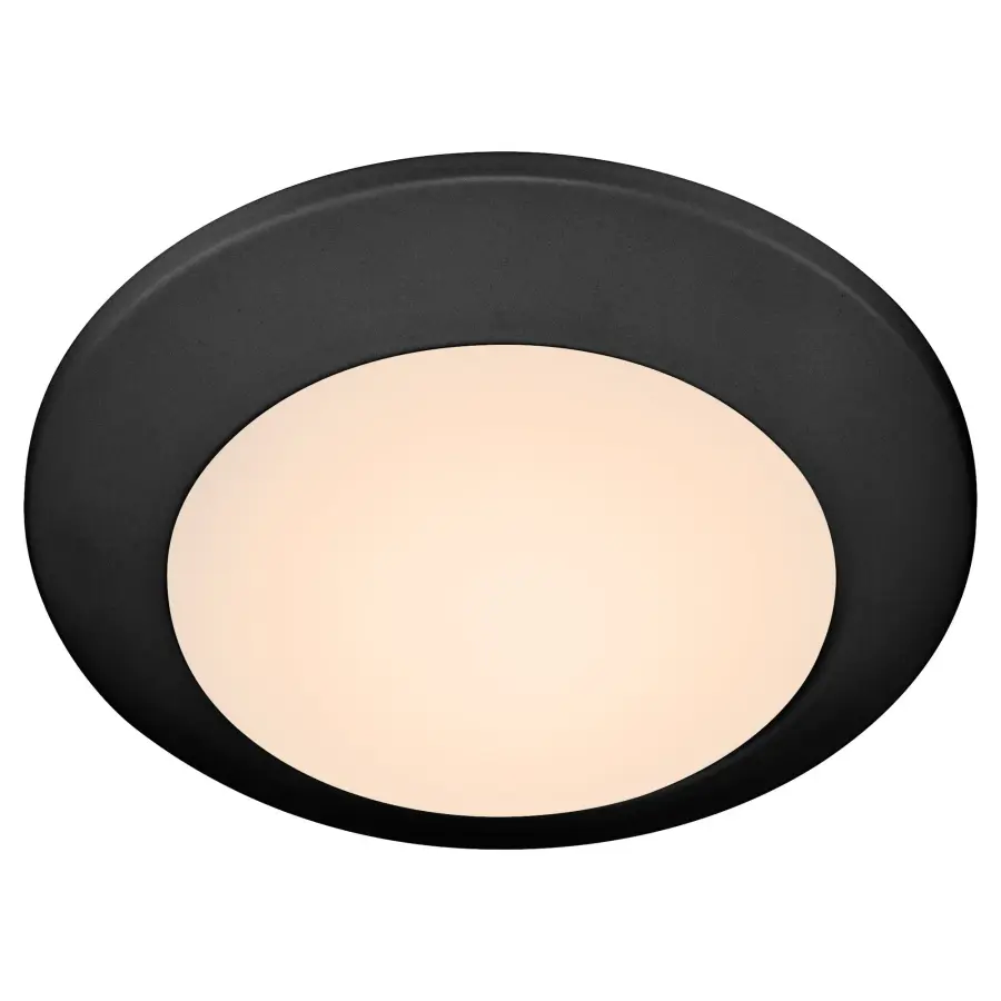 6" Wet LED Disk in Matte Black - Image 2