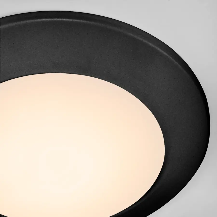 6" Wet LED Disk in Matte Black - Image 3