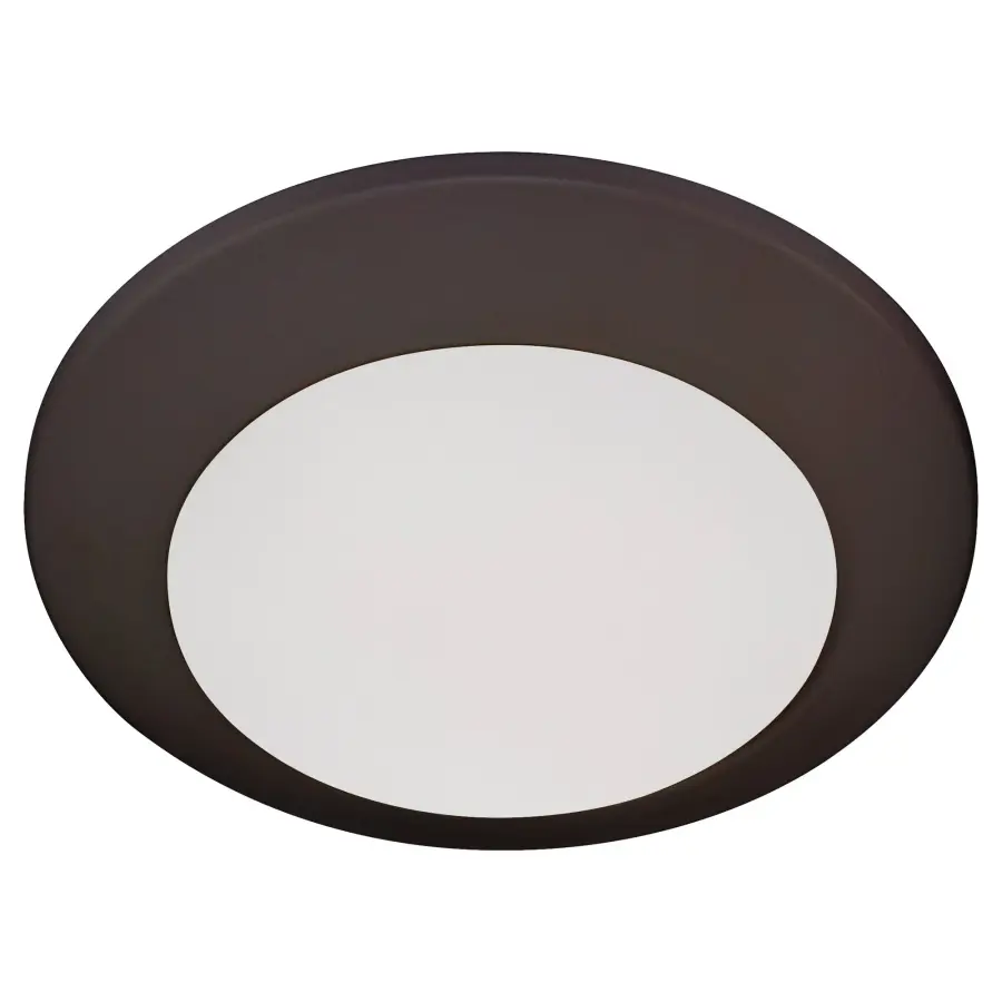 6" Wet LED Disk in Oiled Bronze - Image 1