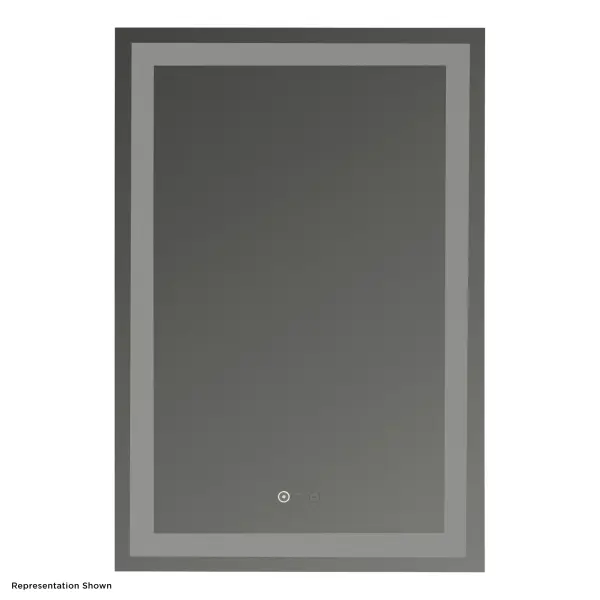 The Mime LED Mirror combines contemporary design with smart functionality. Adjustable color temperature (2700K-6500K) lets you customize lighting for any task, while the built-in anti-fogger ensures clarity after showers.