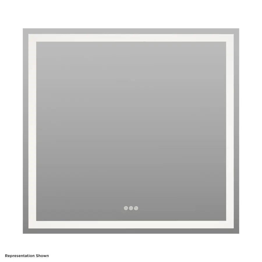 Mime 36" x 36" LED Mirror
