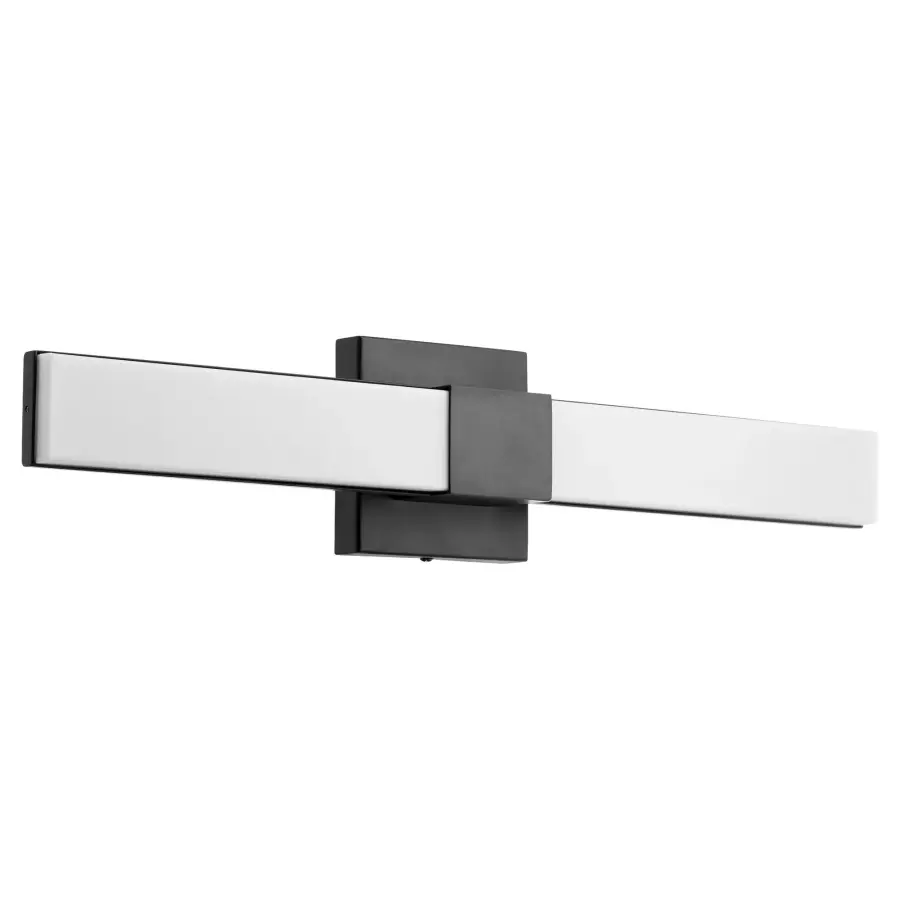 LED 2-Light Vanity in Matte Black - Image 3