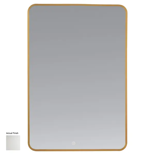 The Aero LED Mirror combines elegant design with smart functionality. Features dimmable ambient backlighting and adjustable color temperature (2700K-6500K) for perfect bathroom lighting at any time of day.