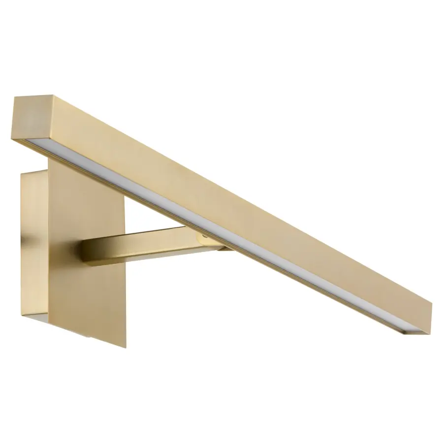 30" LED Picture Light in Aged Brass - Image 1