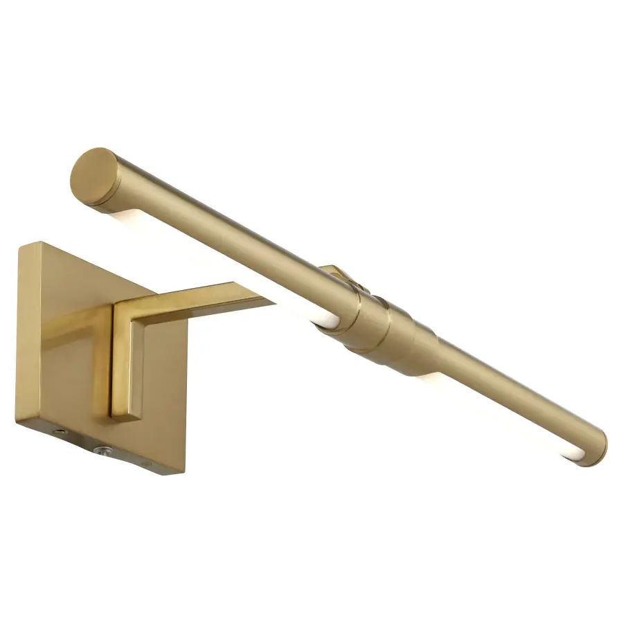 Warwick 3CCT Picture Light - Aged Brass - Image 2