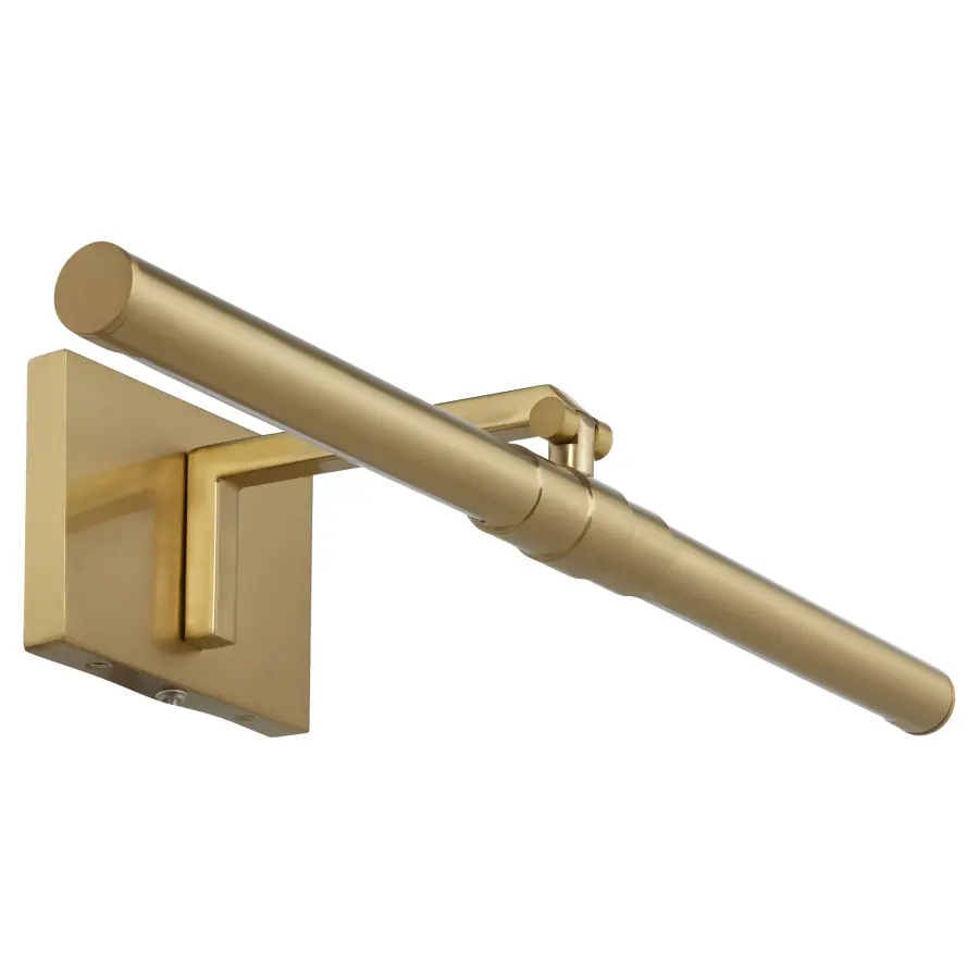 Warwick 3CCT Picture Light - Aged Brass - Image 3