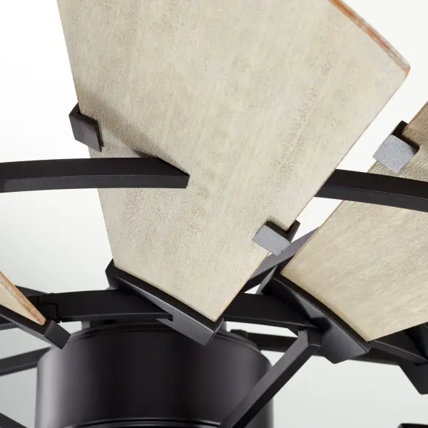 Windmill 60" Ceiling Fan in Textured Black - Image 3