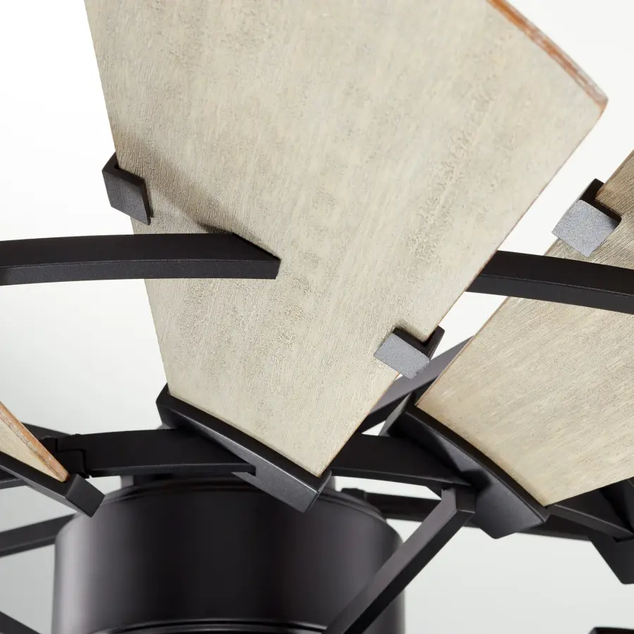 Windmill 60" Ceiling Fan in Textured Black - Image 3