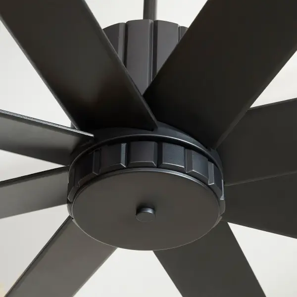 Proxima 72" 8-Blade Ceiling Fan in Textured Black - Image 3