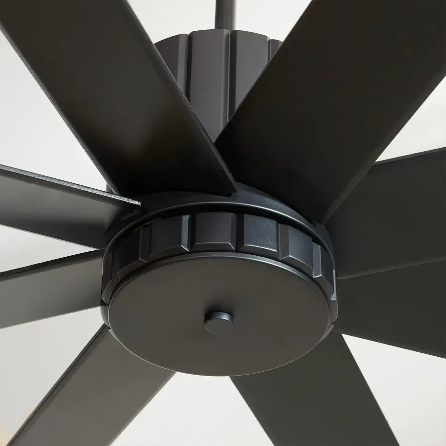 Proxima 72" 8-Blade Ceiling Fan in Textured Black - Image 3