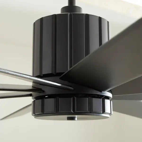 Proxima 72" 8-Blade Ceiling Fan in Textured Black - Image 4