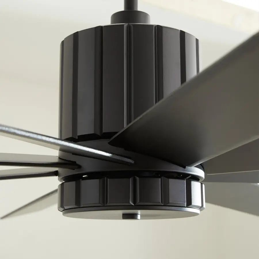 Proxima 72" 8-Blade Ceiling Fan in Textured Black - Image 4