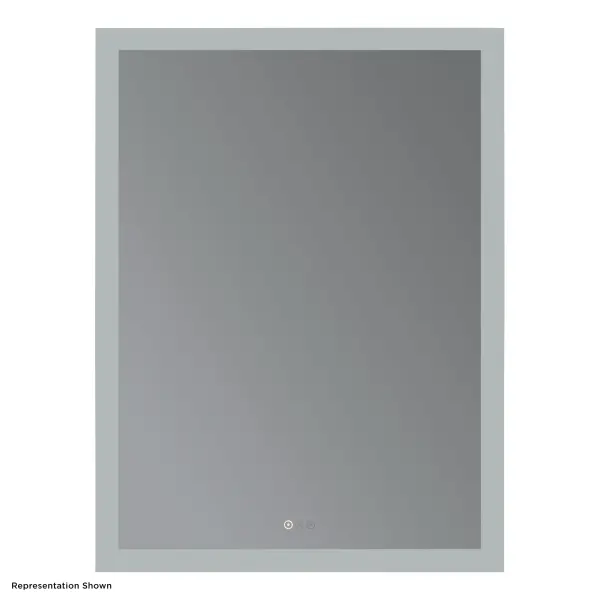 The Starlet LED Mirror combines timeless frameless design with modern technology, featuring 5CCT color temperature selection, dimmability, and anti-fog functionality for a pristine reflection in any bathroom.