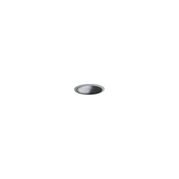 7" Step Baffle Recessed Trim in Brushed Steel - Image 2