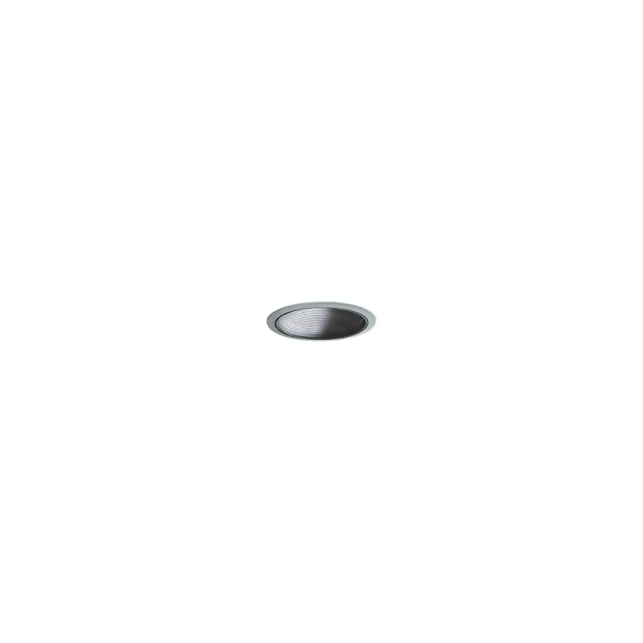 7" Step Baffle Recessed Trim in Brushed Steel - Image 2