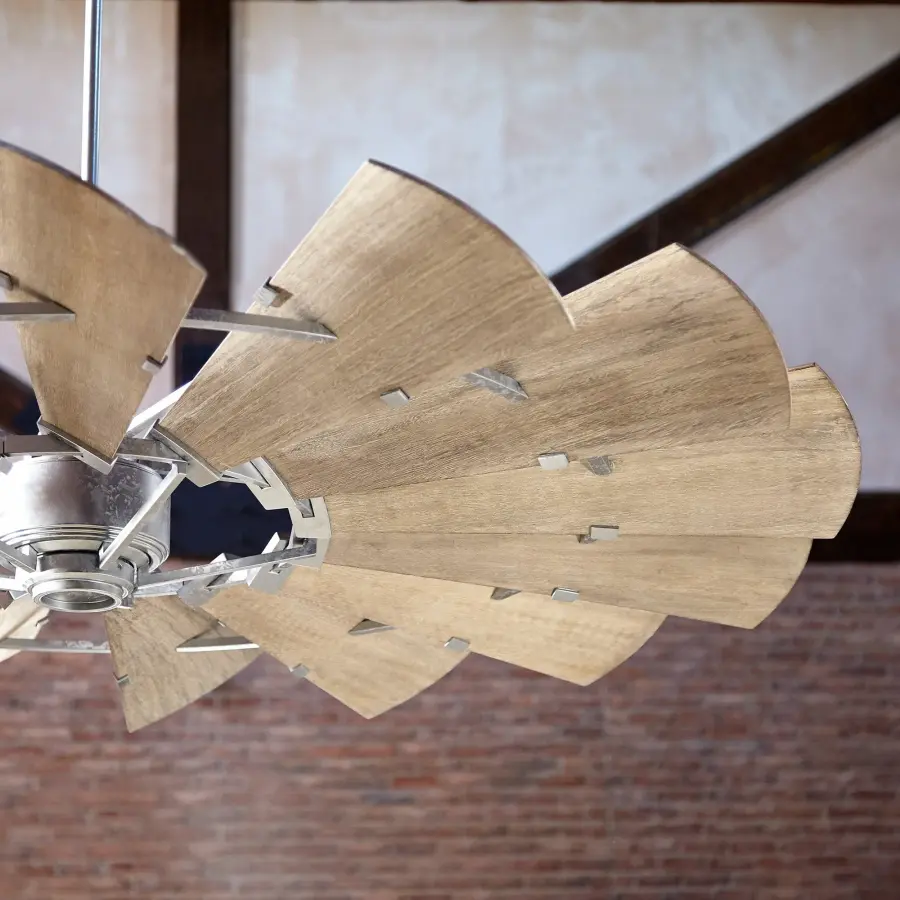 Windmill 72" Galvanized Transitional Ceiling Fan - Image 6