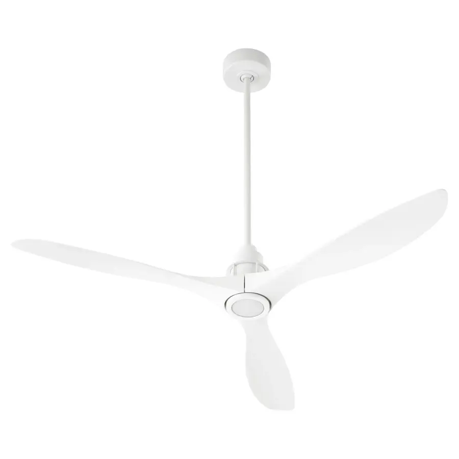 Marino 54" Studio White LED Damp Ceiling Fan - Image 1