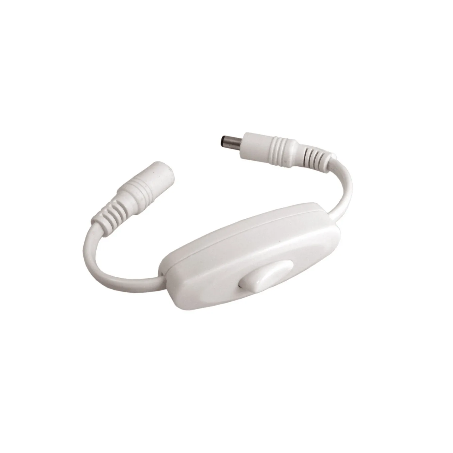 Inline On/Off LED Switch - White