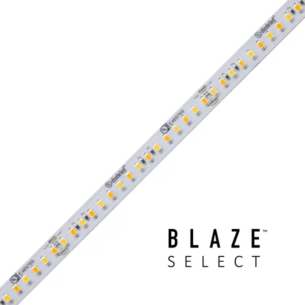 BLAZE SELECT LED Tunable White Tape Light, 24V, 2400K-6000K, 16.4 ft. Spool