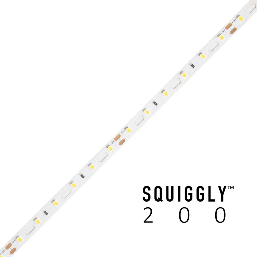 SQUIGGLY 200 LED Tape Light - 3000K